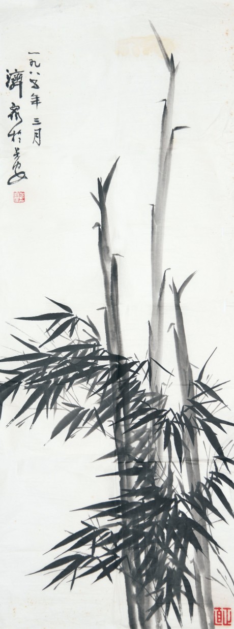 方济众  竹单片	110*42cm