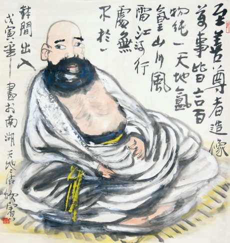 董欣宾 人物镜片 102*96cm