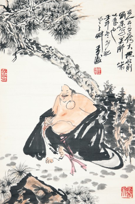 王涛 人物镜片 68*46cm