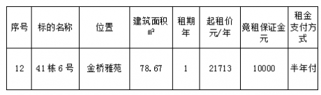 金桥雅苑41栋6号（二次）