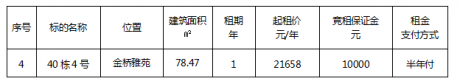 金桥雅苑40栋4号（二次）